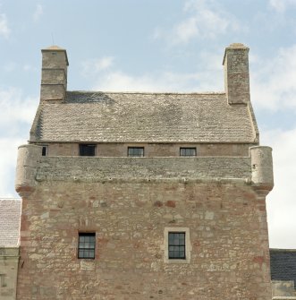 Detail of upper portion of Tower