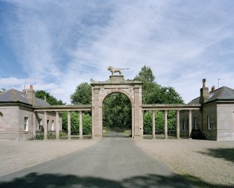 Lion gate. View from SW