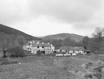 General view from NW showing whole complex.