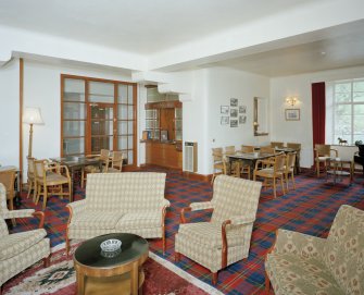 Interior.
Lounge, view from SW looking towards the stair hall.