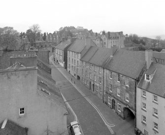 Elevated view from SE from the tolbooth tower