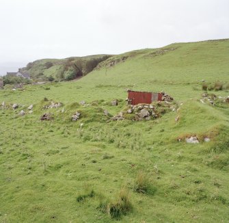 Muck, Sean Bhaile. Township. View of building from N (NM 4207 7956).