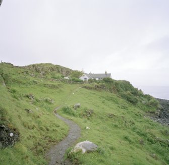 Muck, Gallanach. Cottage. View from SE.