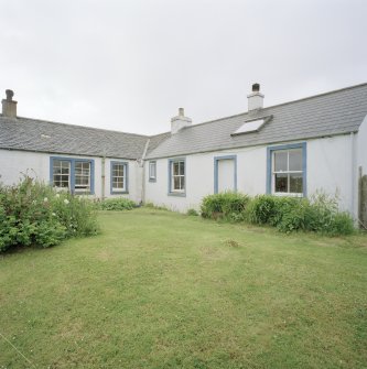 Muck, Gallanach. Cottage. View from NE.