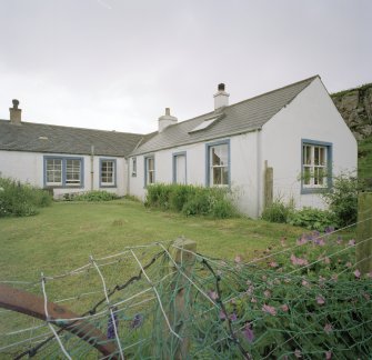 Muck, Gallanach. Cottage. View from NNE.