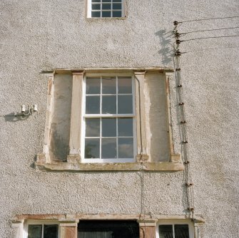 Detail of tripartite window