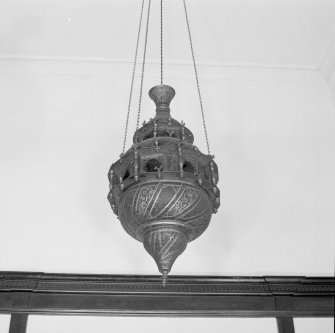 Interior. Detail of mozarabic lantern