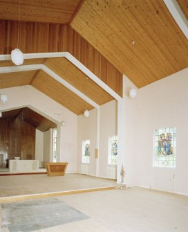 Interior, view of chapel from South