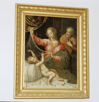 Interior.
Detail of The Holy Family after Raphael.