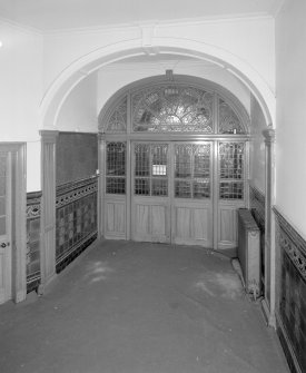 Interior, view of ground floor entrance hall