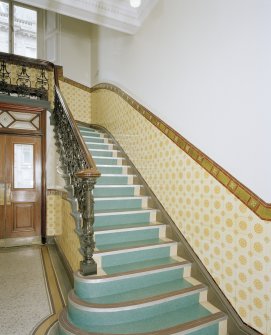 Interior. Ground floor Cochrane Street staircase