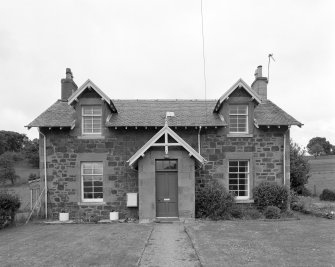 View of farm house from South showing lying pane glazing