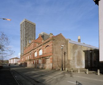 General view of main facade from SSW