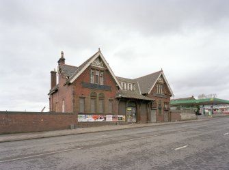 General view of station offices from SE