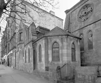 View of church hall from NW.