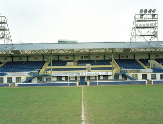 View of S stand from NNE