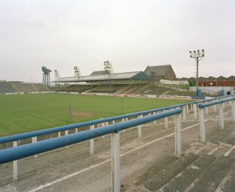 View of ground from SE