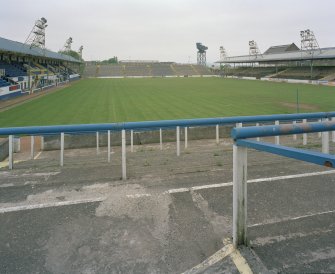 View of ground from ESE