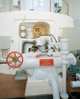 Interior. Detail of SW turbine
