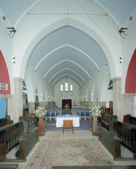 Interior.
View of nave from E.