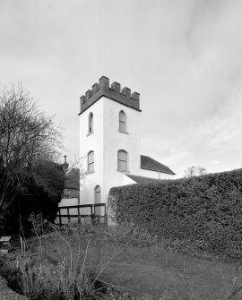 View of stable block tower from SE