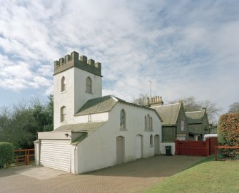 View of stable block from NE