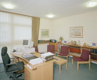Interior View of Rectors office from NW