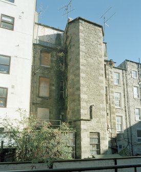 View of rear from W