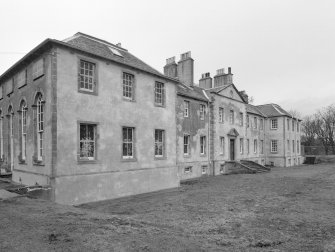 View of rear elevation from W
