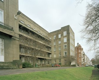 View of S front from WSW
