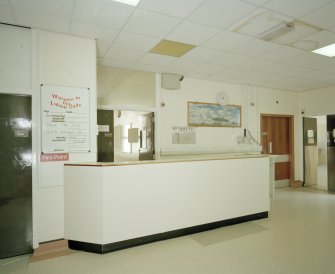Interior. Detail of 1st floor labour suite reception