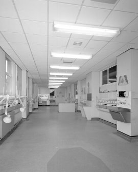 Interior. View of top floor specimen ward from E