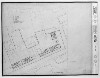 Edinburgh, 65-103 Canongate.
Photographic copy of first floor plan.