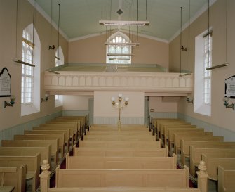 Interior.
View from NE showing SW gallery.