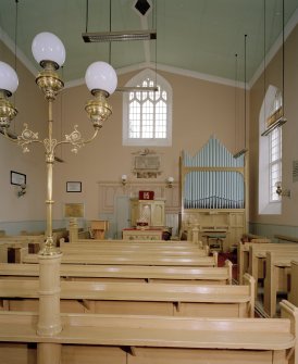 Interior.
View from SW towards the pulpit.