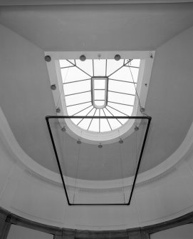 Interior. View of sculpture court cupola