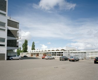 View of administration block from South East