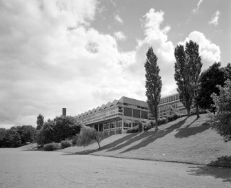 View of administration block from North West