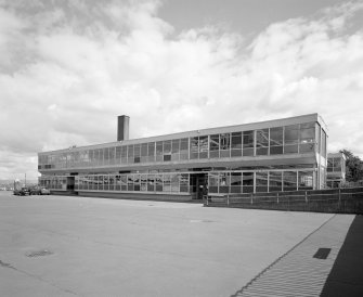 View of technical block from South West