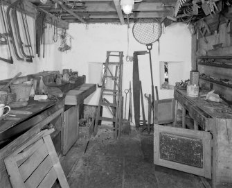 Interior. View of workshop