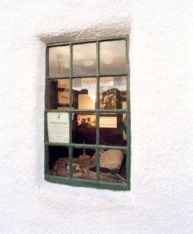 Detail of N gable window display