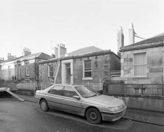 View from East showing street frontage