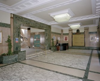 Interior.View of entrance hall from North East