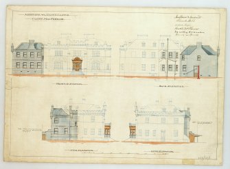 Photographic copy. Additions.  Elevations
Delt. W.L. Carruthers