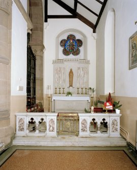 View of East side chapel
