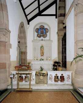 View of  West side chapel of St Patrick