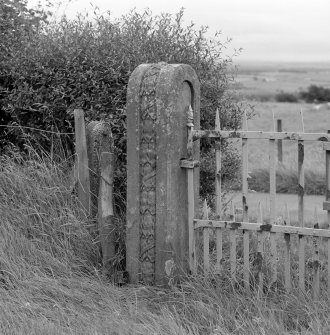 Detail of gate pier