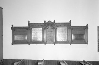 Detail of War memorial plaque