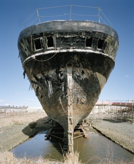 View from  SW of stern of ship