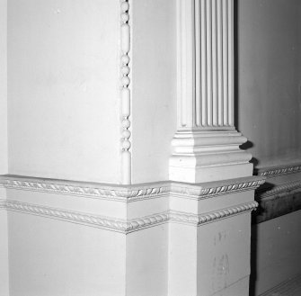 First floor drawing room, detail of dado.